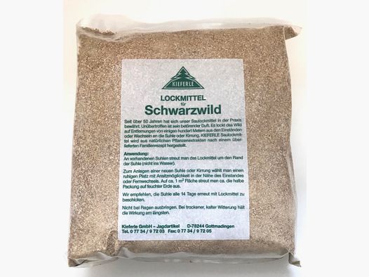Wildschwein Lockmittel