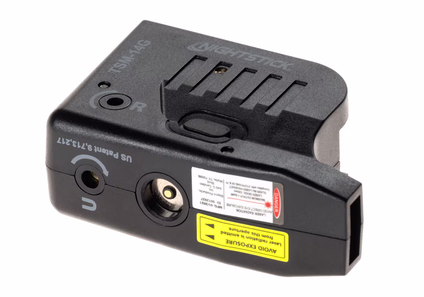 Nightstick TSM-14G Licht mit grünem Laser für Glock G43X MOS / G48 MOS, Bild 3 von 7