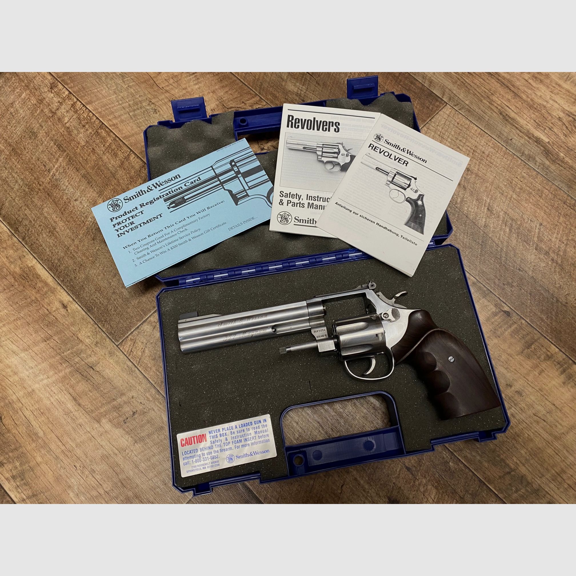 Smith & Wesson 686-4  Target Champion Revolver .357mag 6 Zoll