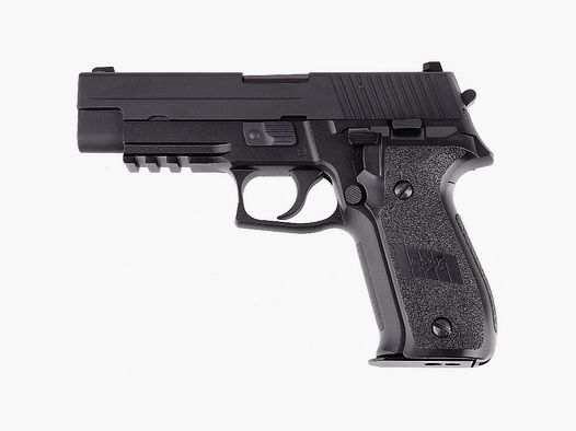 Pistola de airsoft WE P226 Mk25 Navy Seals GBB (negra)