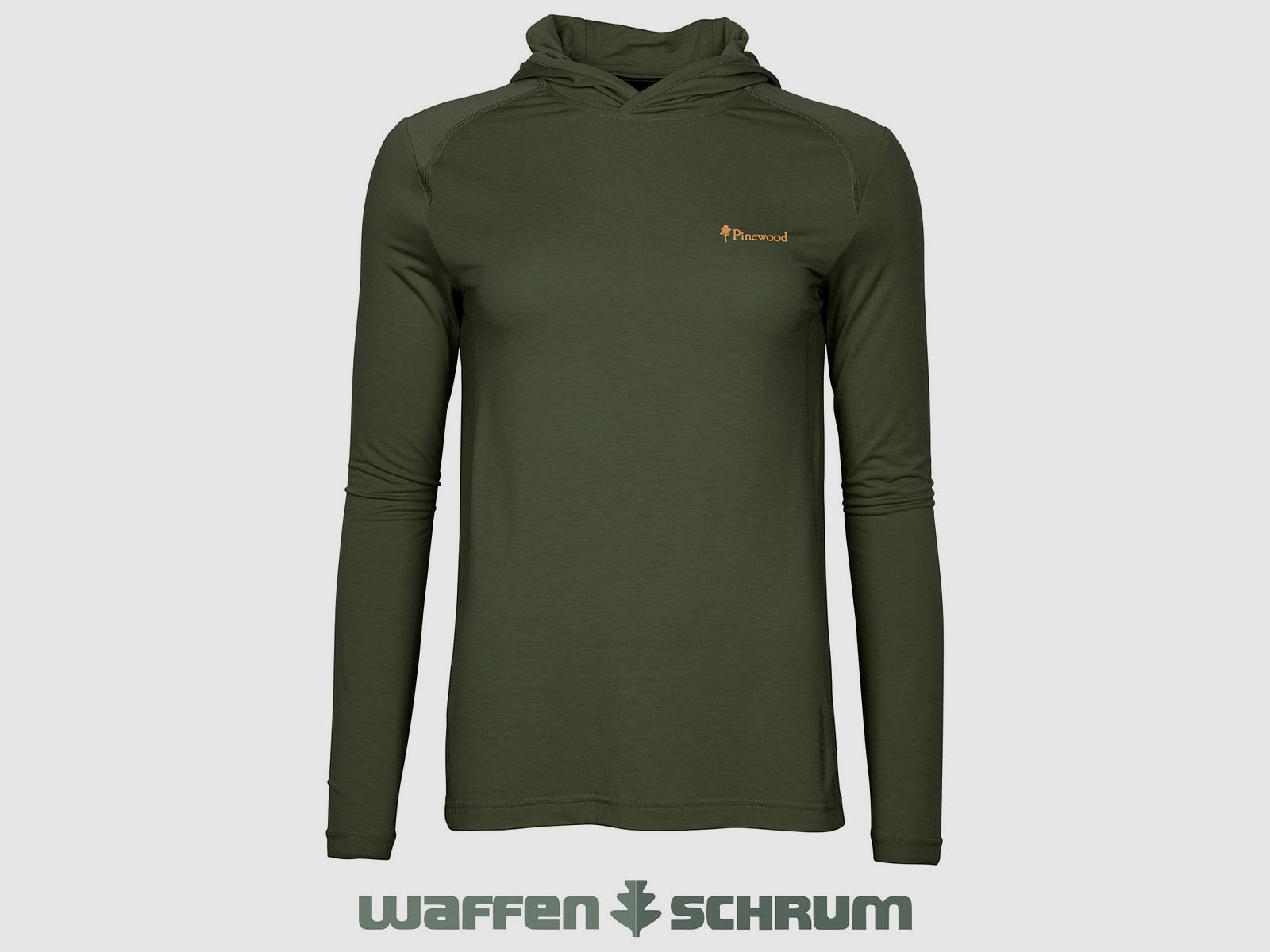 Pinewood Hoodie Insect Safe Moss Green