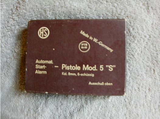 Pistole Mod. 5 "S" 8mm Start Alarm