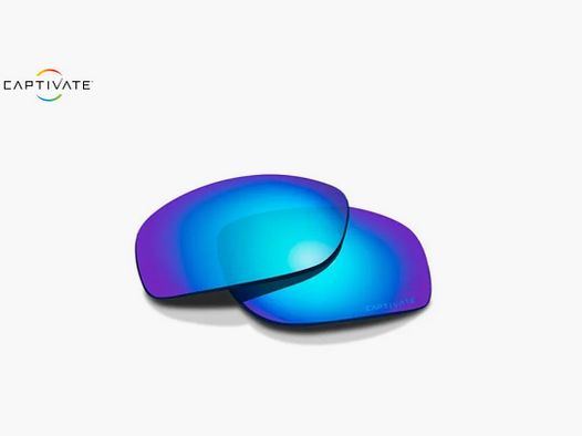 Lenses for Wiley X Gravity glasses CAPTIVATE™ Polarized Blue Mirror CCGRACPBM