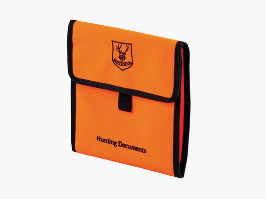 RISERVA R1847 Etui na dokumenty myśliwskie Pomarańczowy