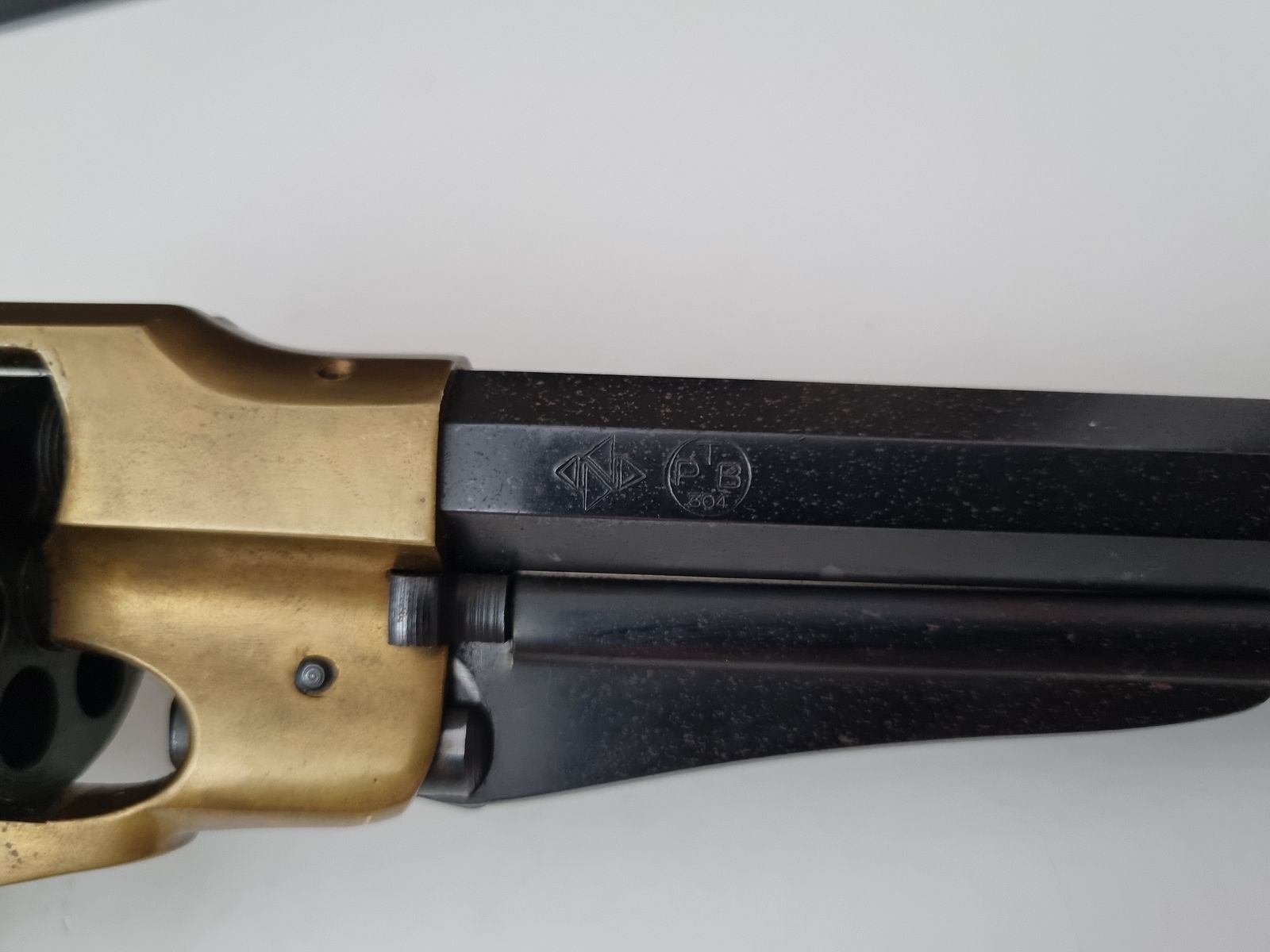 Western Remington New Army 9mm Knall Seltener Neumann Umbau PTB 304