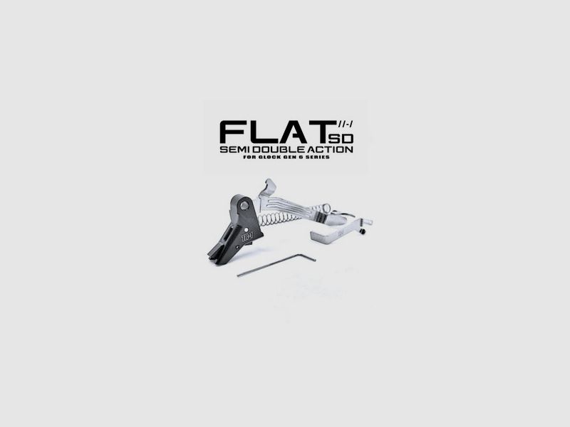 TR-1 UPGRADES – FLAT SD (SEMI-DOUBLE ACTION) KIT POUR GLOCK GEN 6, image 1 sur 4