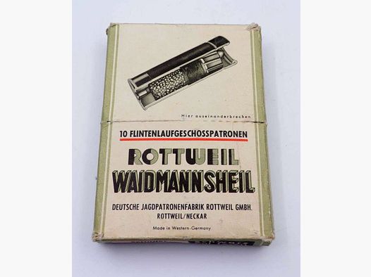 Rottweil Flintenlaufgeschosse 16/70