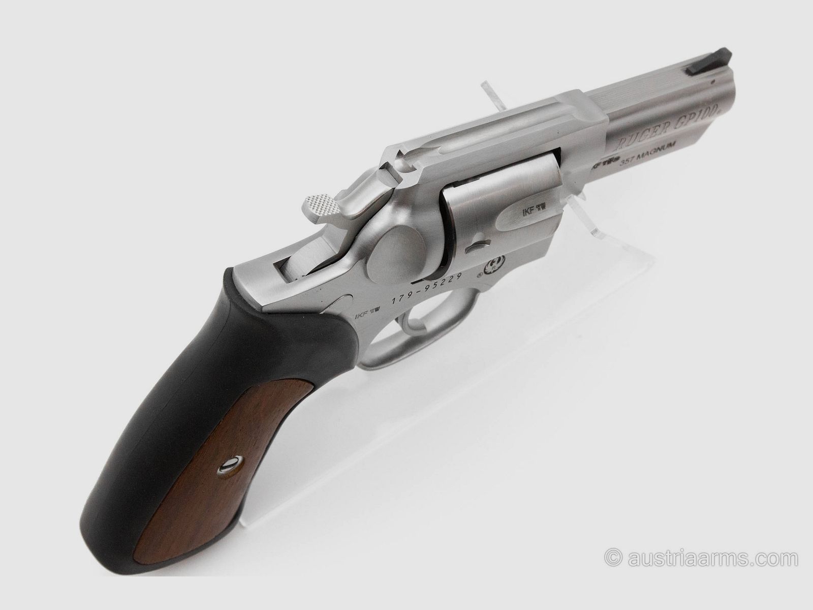 Ruger GP100 mit 3,2 Zoll LL, neuwertige Gebrauchtwaffe, .357 Magnum, Bild 4 von 5