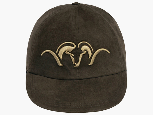 Cappello Blaser Isolato in Camoscio Arancione Fiammante