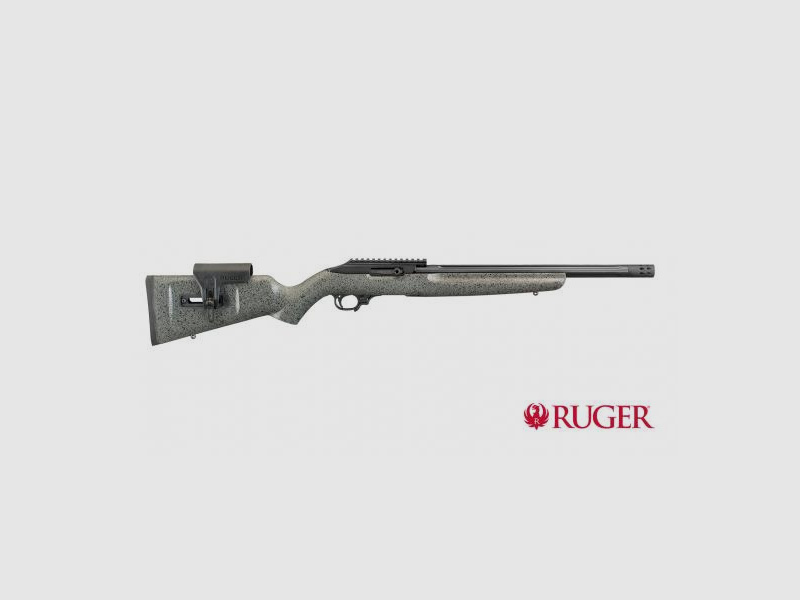 Ruger 10/22 Competitie Grijs - KK Zelfladende Geweer in het Kaliber