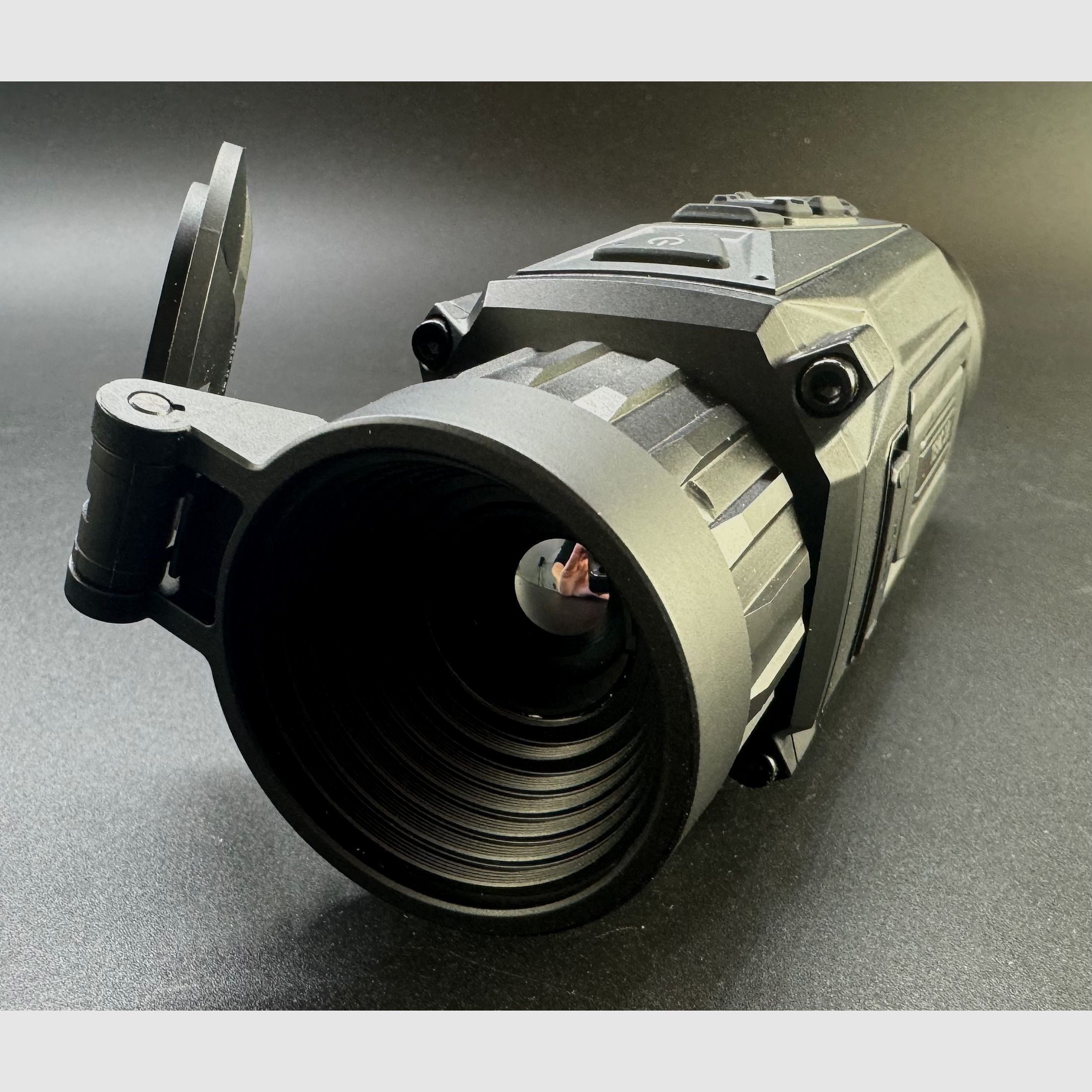 Aussteller Hikmicro 50-2-083 Clip-On Thunder TE19C 2.0 Wärmebildvorsatzgerät 256x192 Pixel 12µm