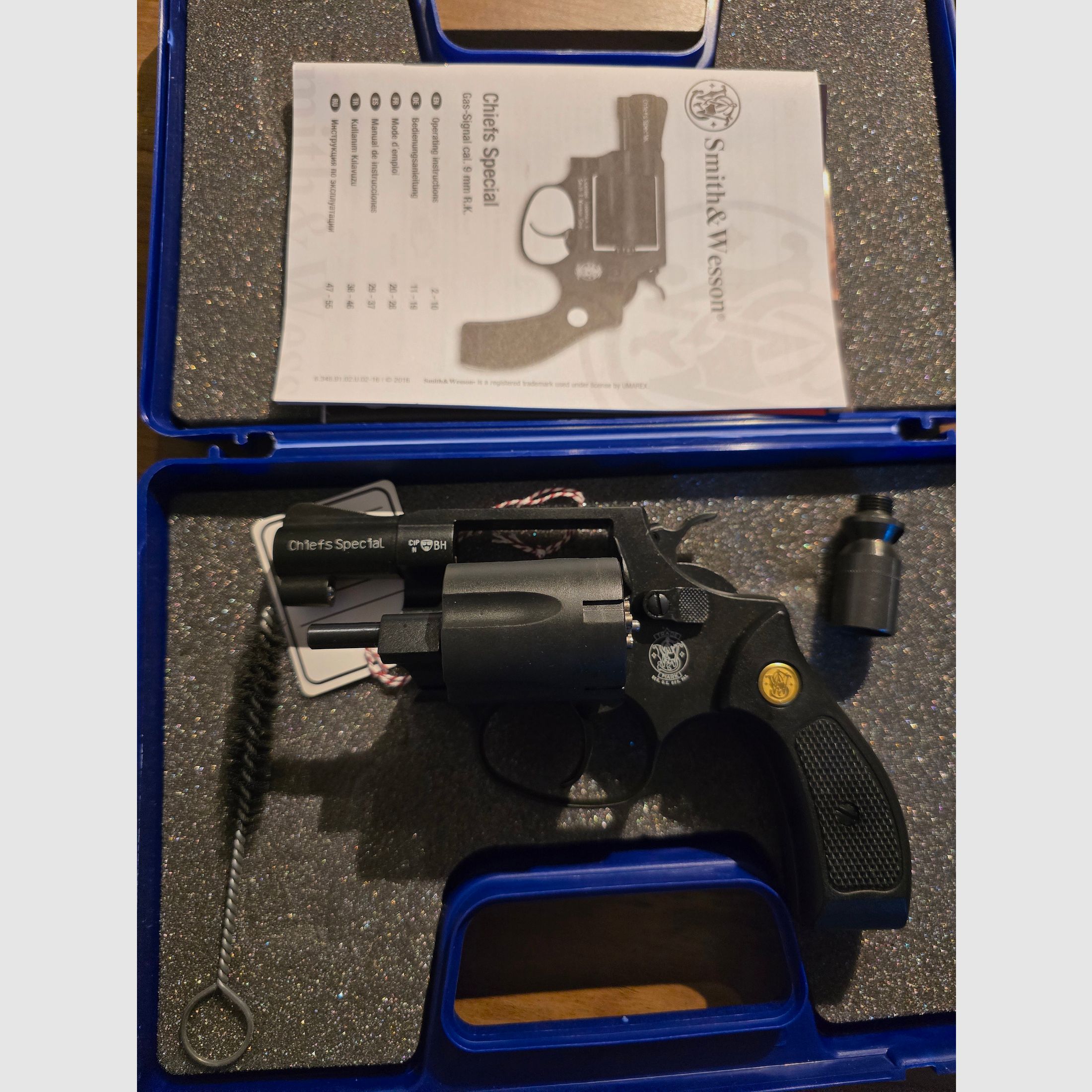 Smith & Wesson Chiefs Special 9mm R.K black Only pickup!