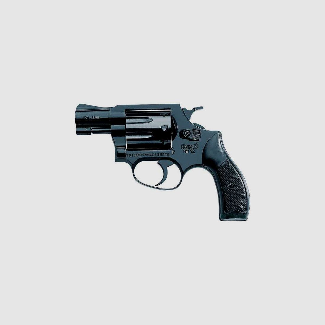 Revolver Weihrauch HW 22 2' brüniert Kaliber .22 lfB