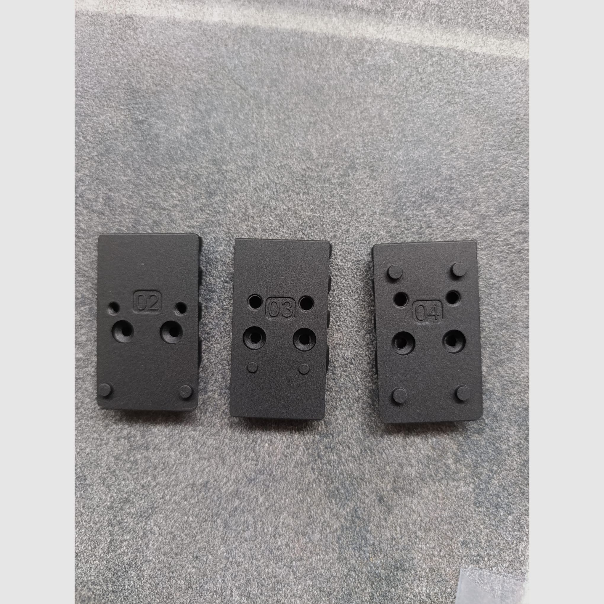 Adapterplatten RED DOT für Walther PDP T4E RAM Airsoft 6mm BB, 4,5mm