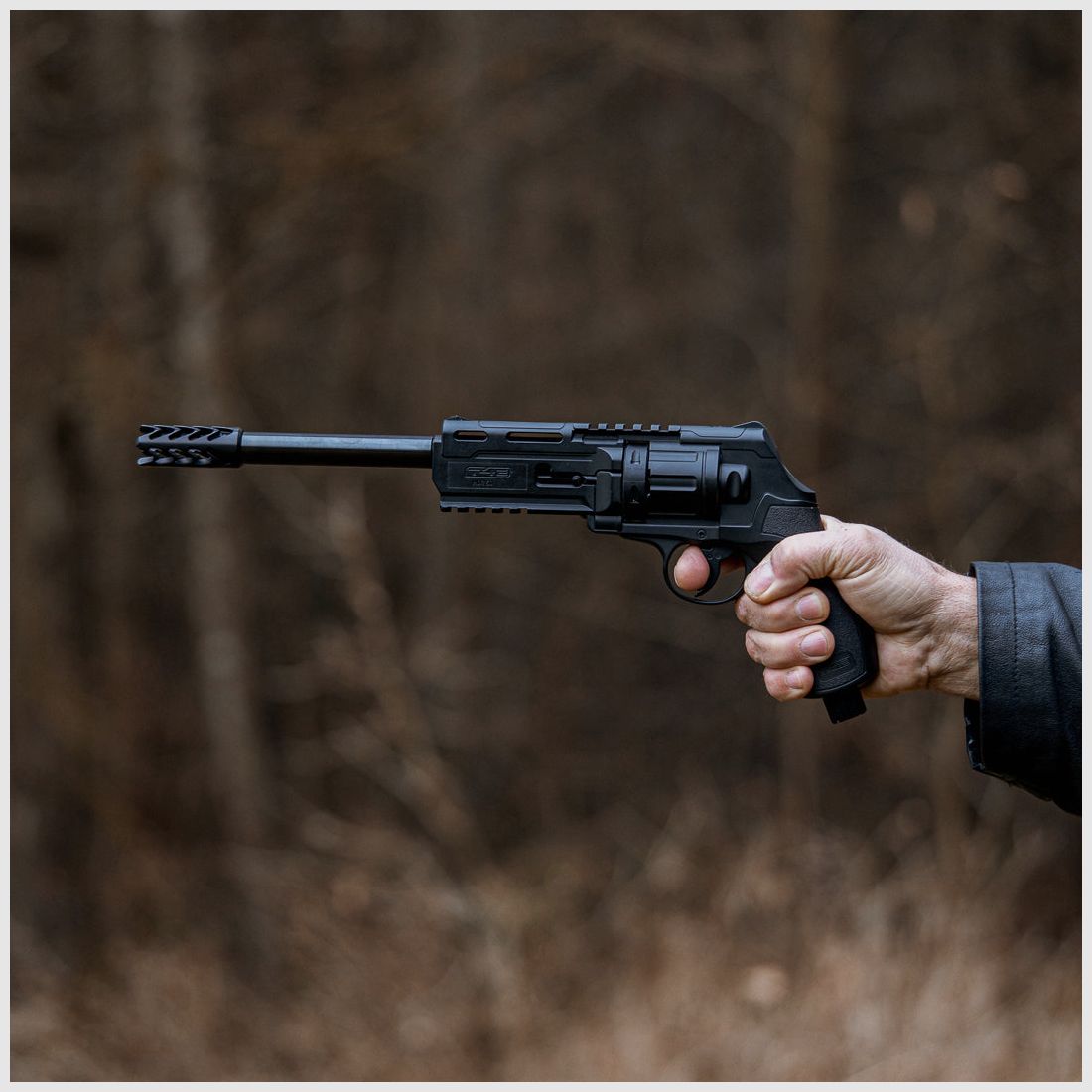 MUZZLE BRAKE | Mündungsfeuerbremse | BLACK | T4E HDR50 | HDP50 | Cal.50