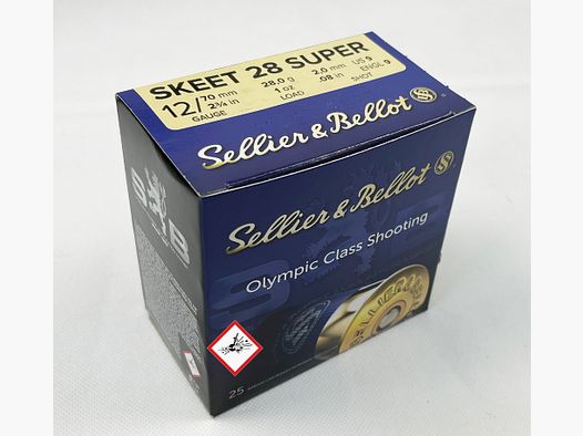 Sellier & Bellot Flintenpatrone Super Skeet 12/70 28g