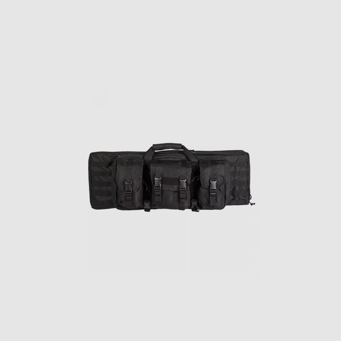Gewehrtasche / Rifle Case "Medium" - für Langwaffen bis 75cm, abschließbar, Schwarz