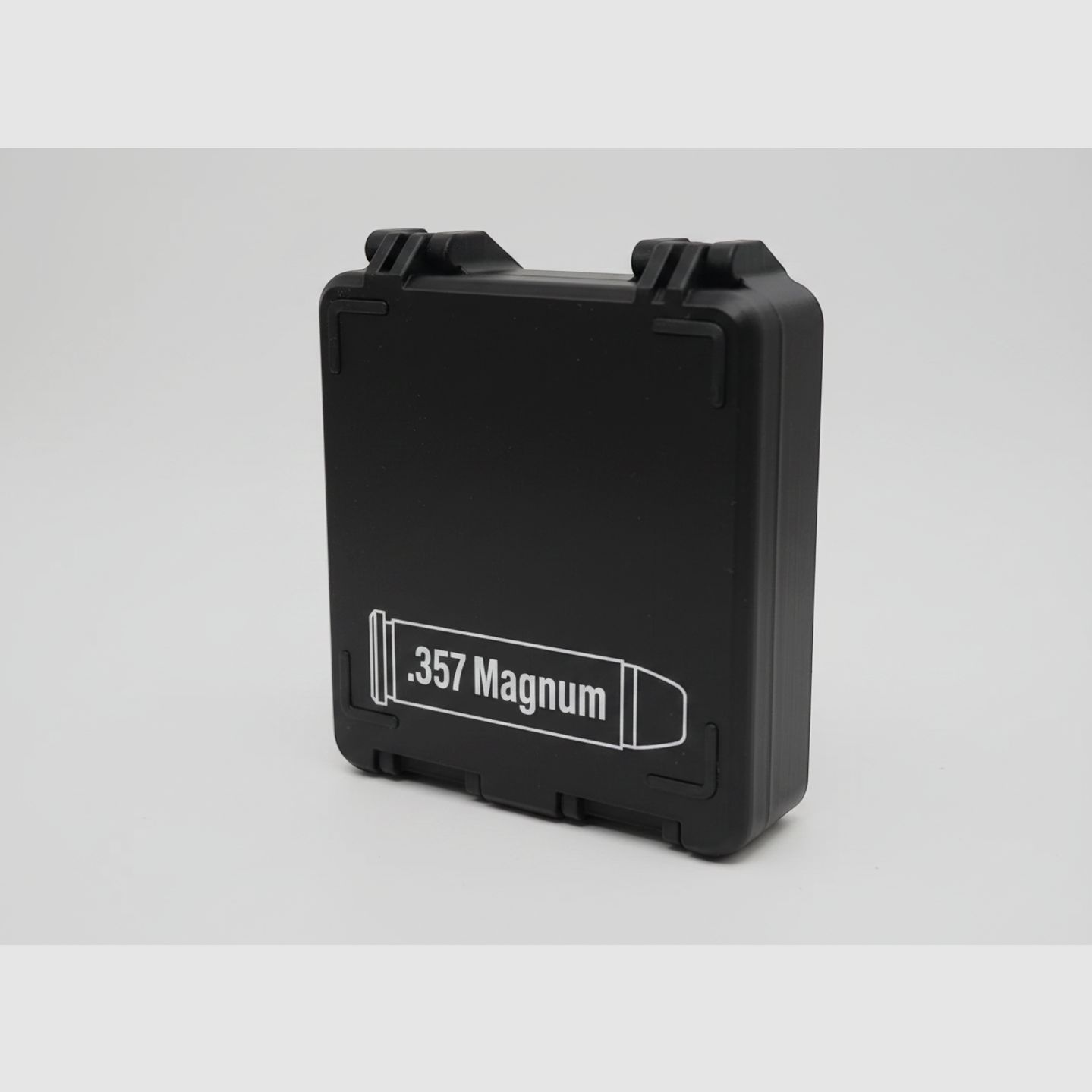 Filamelt Munitionsbox / 357 Magnum / 'Klapp- / Rastdeckel' / Patronenbox, Ammo Box