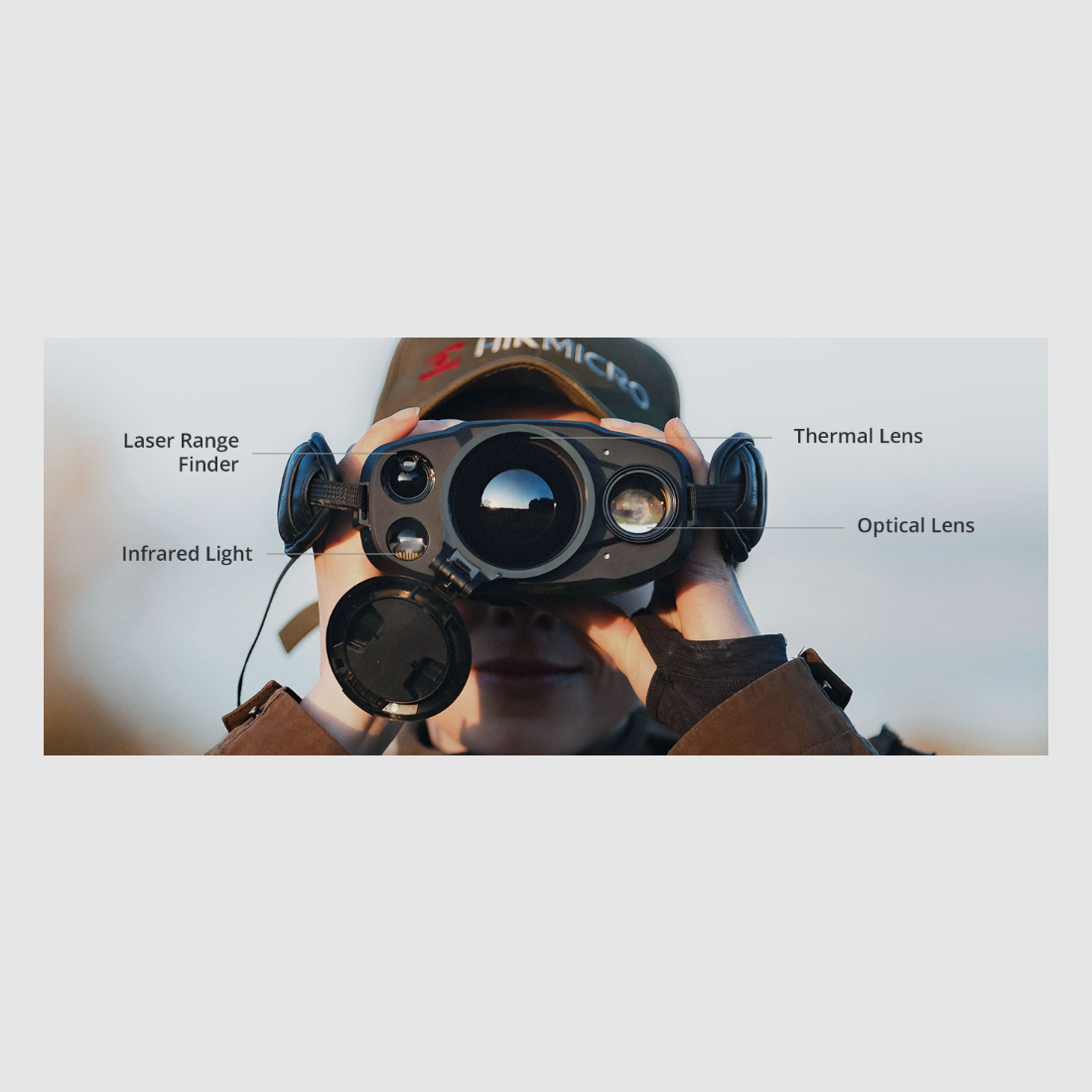 HIKMICRO Lornetka Raptor RH50L
