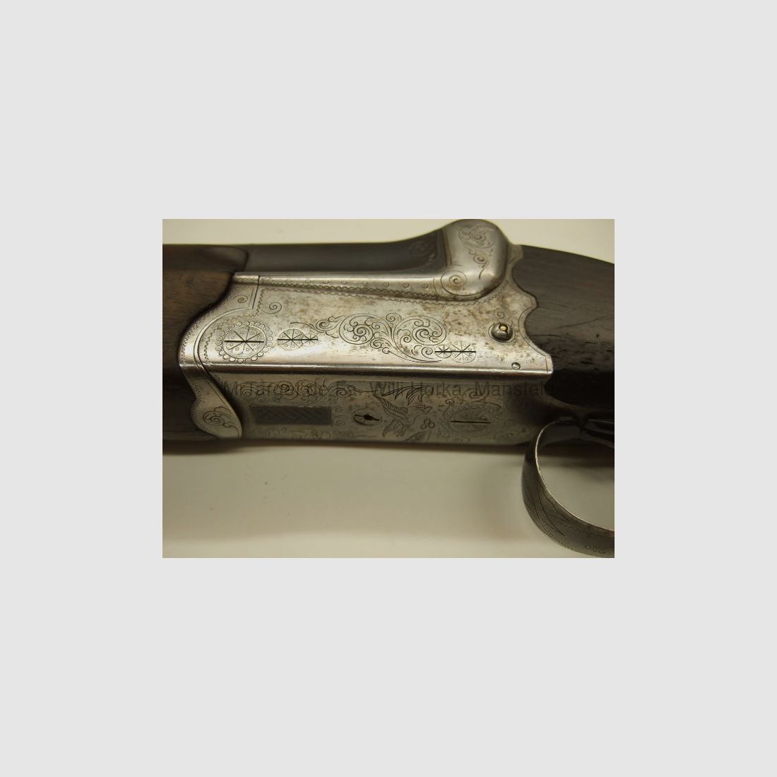 Simson Suhl escopeta de caza de doble cañón * Doble disparador * Estado nota 2,5