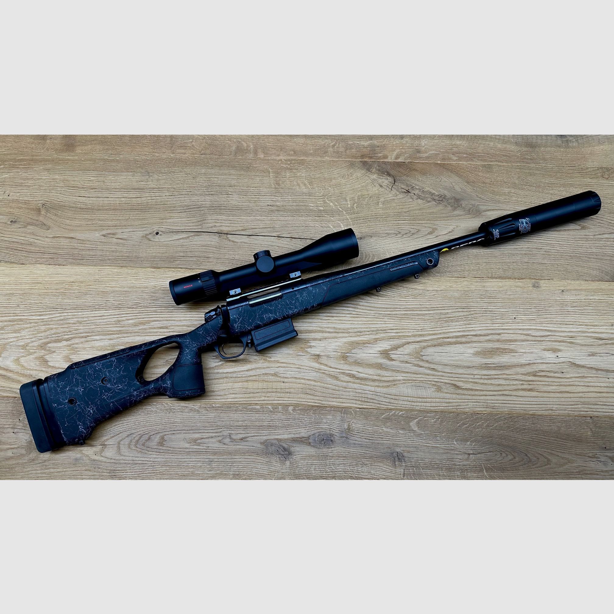 Bergara B14 Thumbhole / .308 Win / 46cm LL / Minox RS-4 2,5-10x50 / A-Tec H3