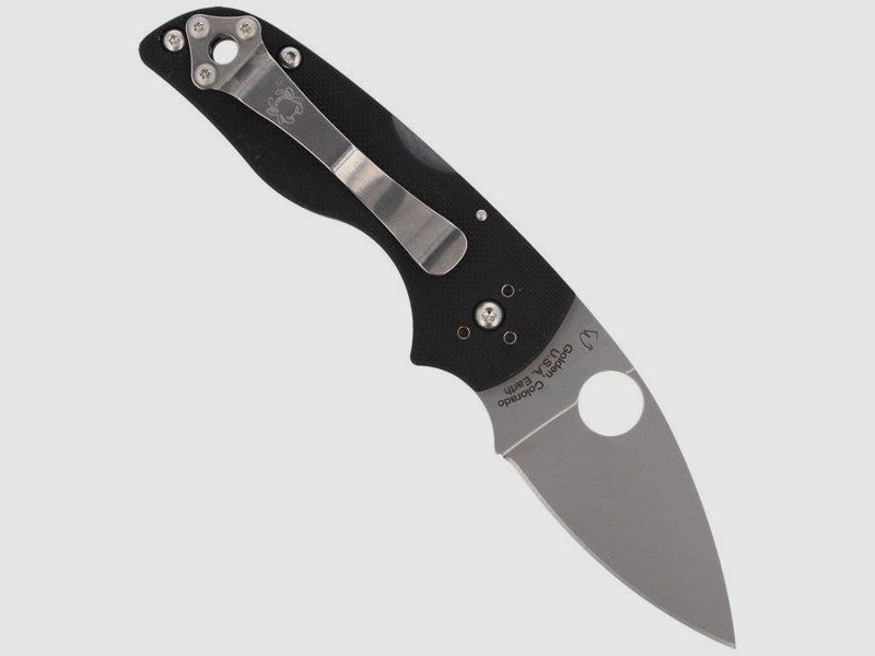 Spyderco - Nóż składany Lil' Native® G-10 Black Mid Back Lock - C230MBGP, zdjęcie 3 z 6