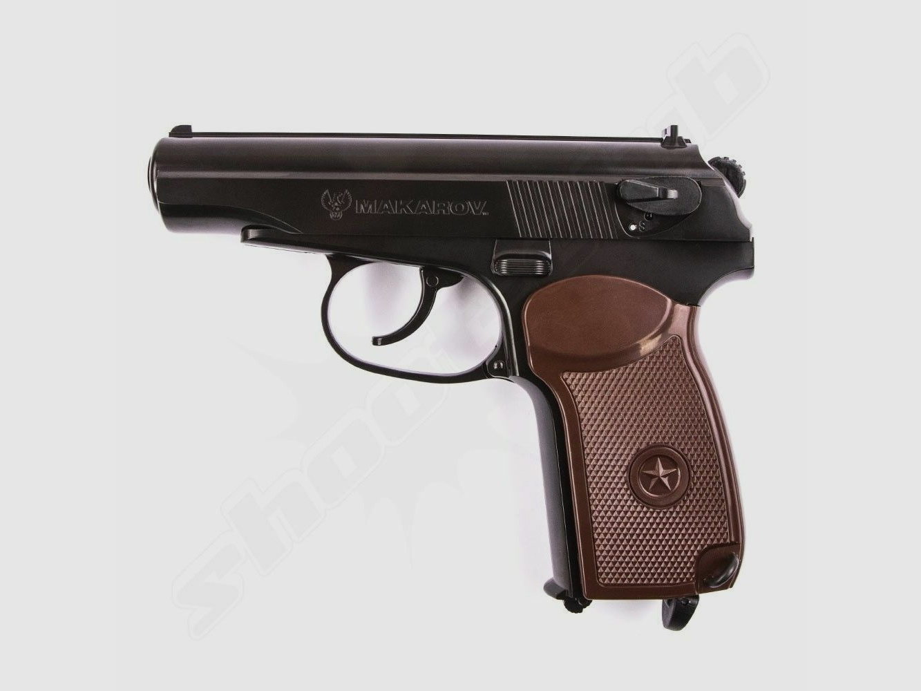 Makarov Umarex Makarov Pistolet CO2 4,5mm Billes Acier - Set de Valise