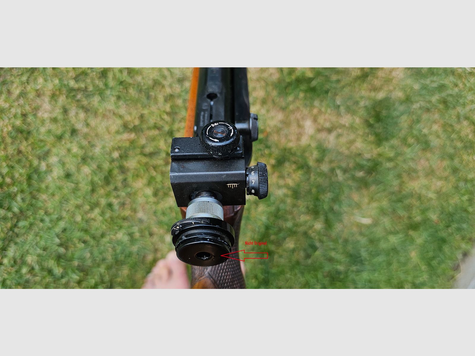 Feinwerkbau Seitenspanner Luftgewehr   L.G. Mod 150