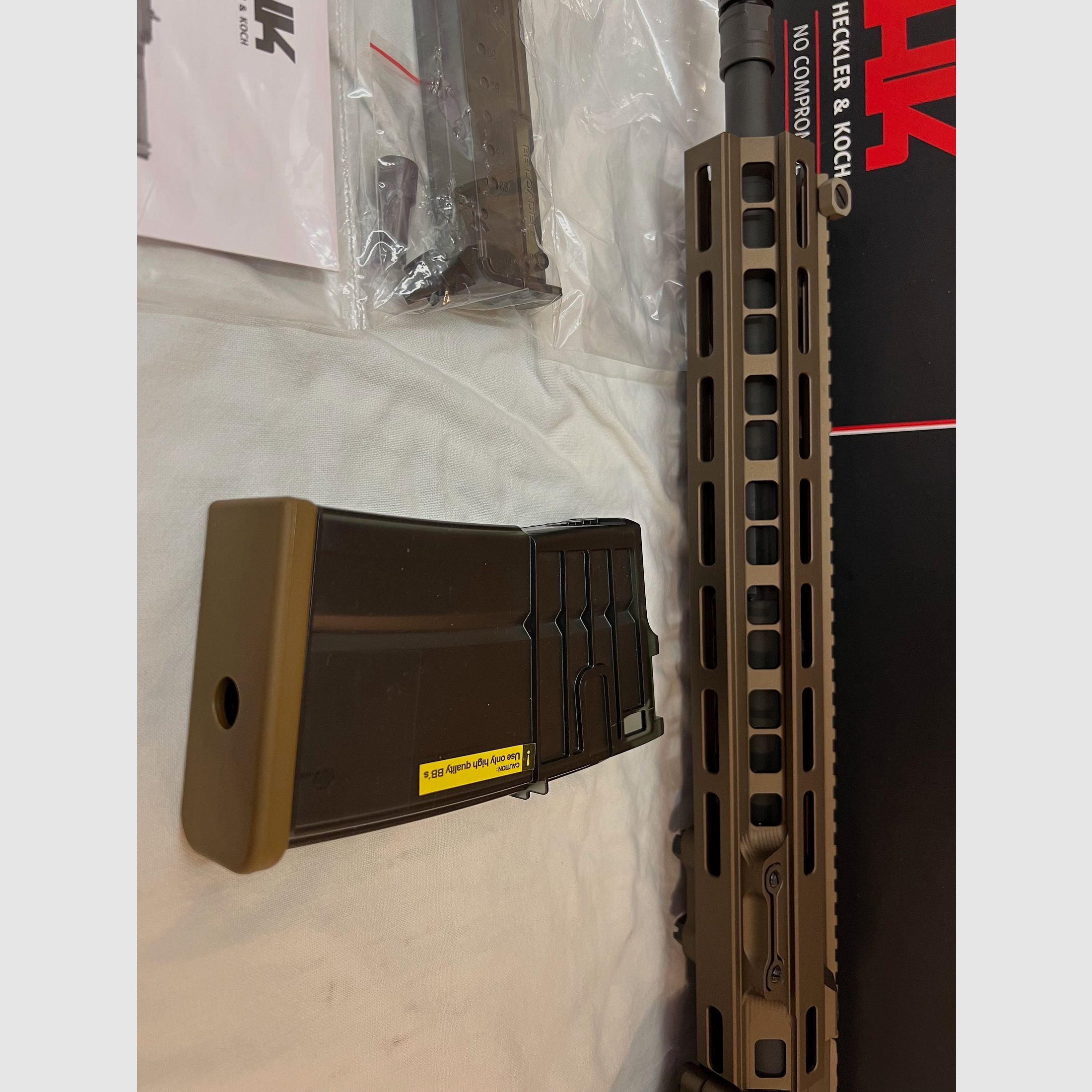 Umarex VFC Heckler & Koch HK M110 A1 Airsoft Vollmetall Gas-Blow-Back 6mm BB grünbraun neu NP 800€