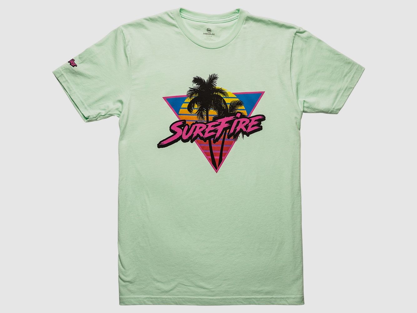 Tshirt SureFire Sunset Mint Gr. L