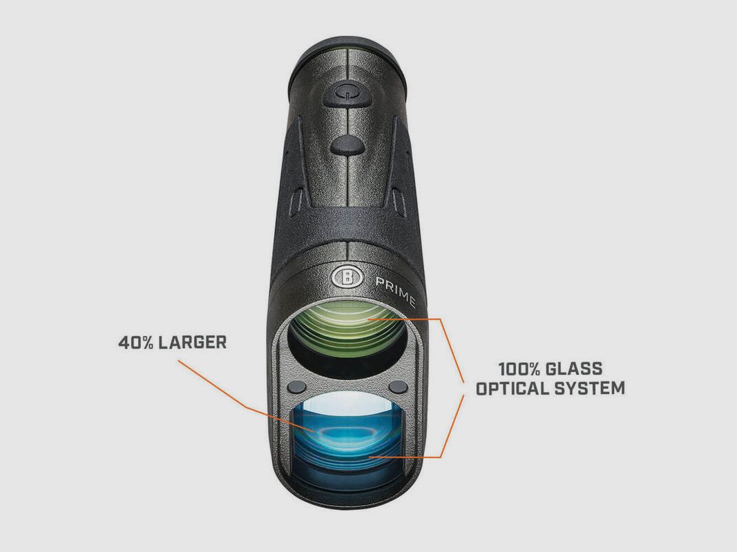 Bushnell Prime Combo Kit, Prime 10x42 Fernglas, Prime 1300 Laser Entfernungsmesser