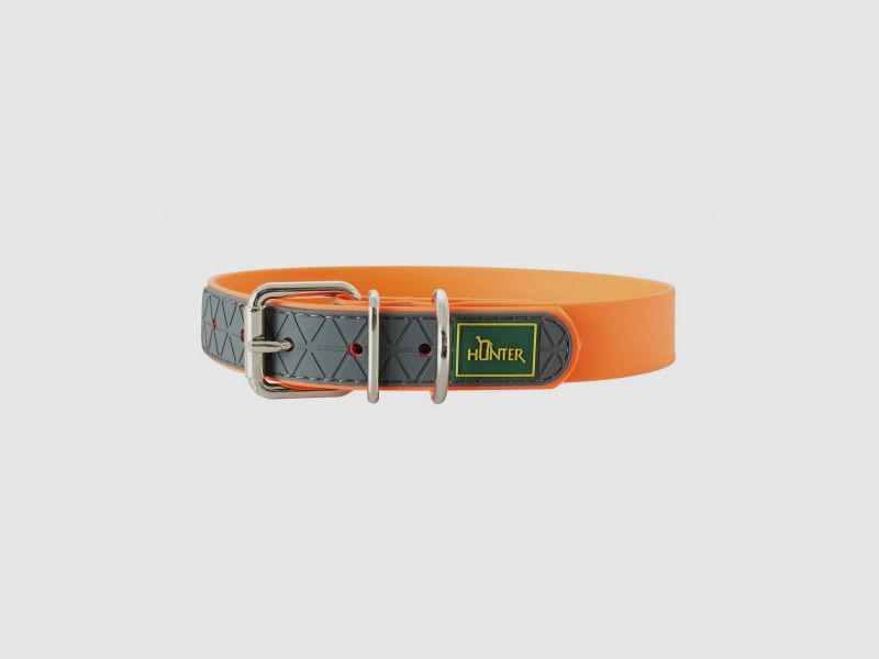Hunter collar Convenience neon orange – Size: M/L