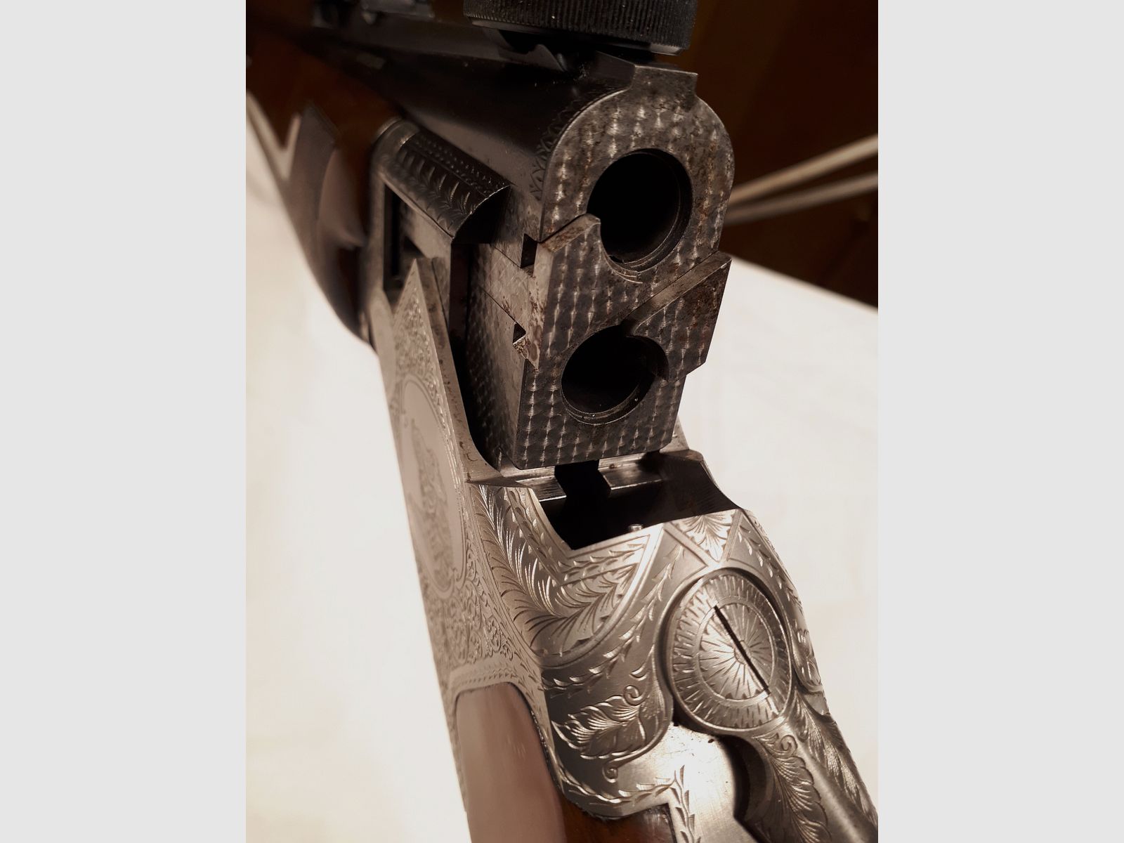 Winchester Bockdoppelbüchse in 9,3x74R.