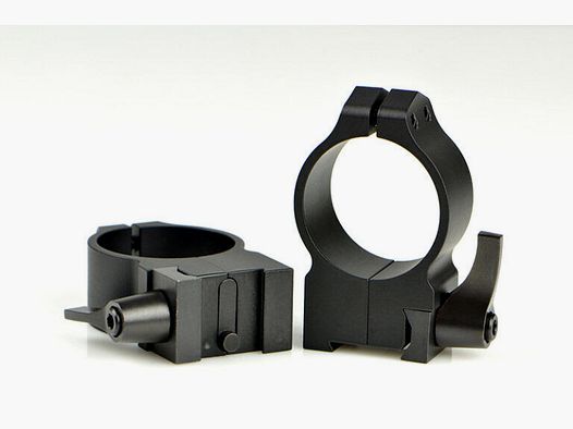Warne QD-Ringe TIKKA QD Stahl Ringe 30mm vertikal geteilt