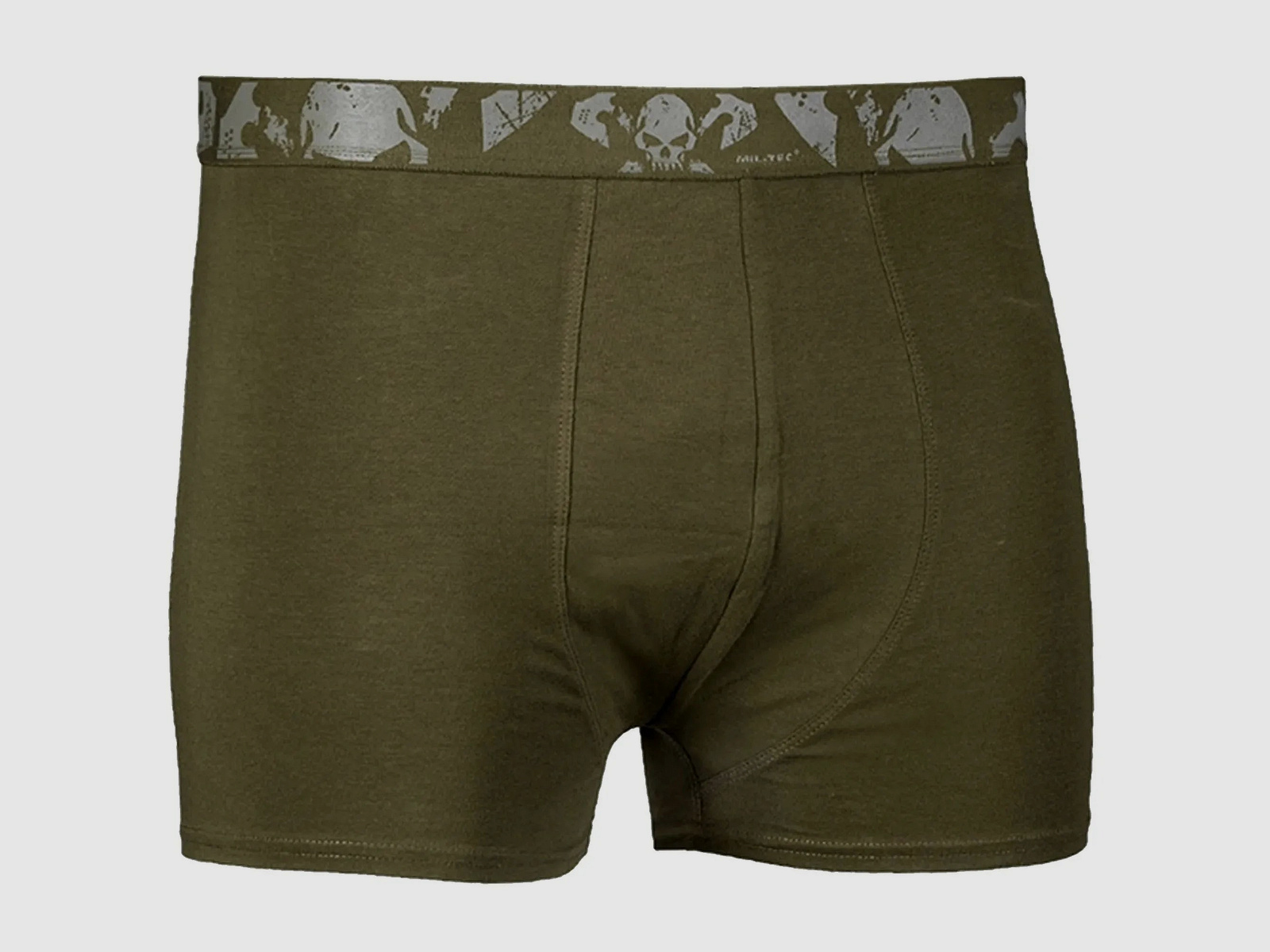 Mil-Tec Mil-Tec Boxershorts Skull oliv