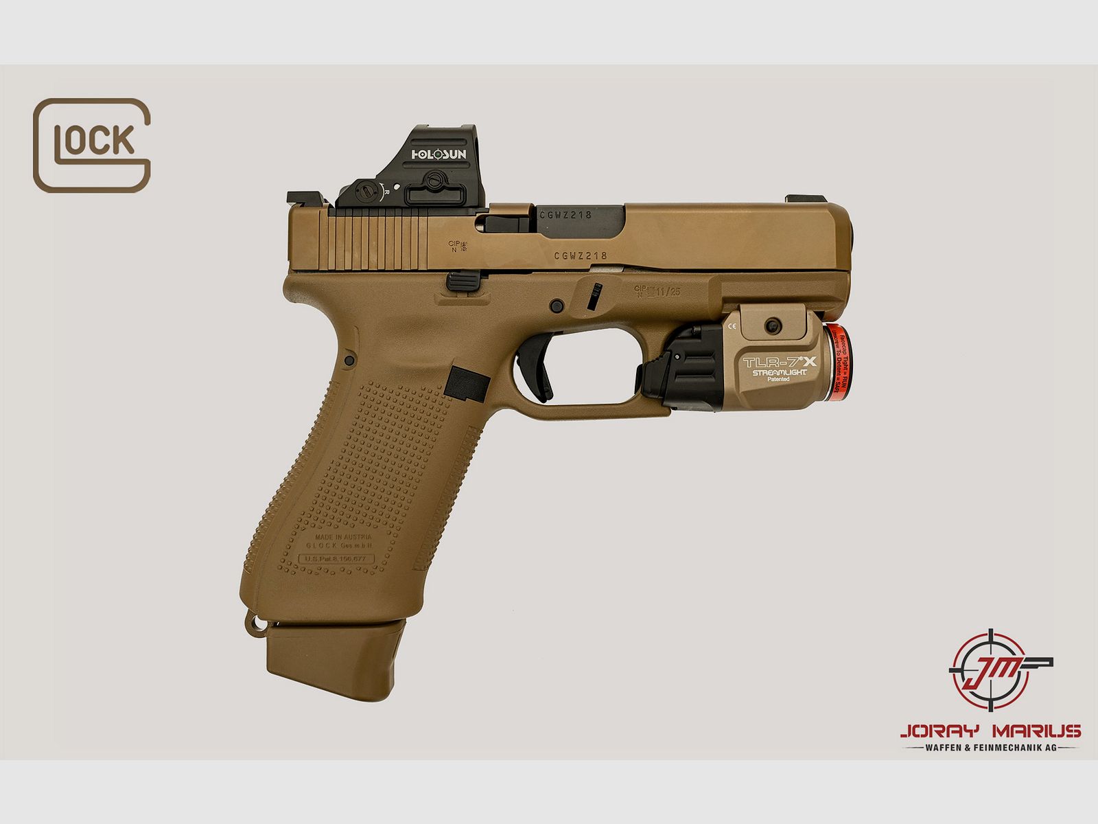 Glock 19X MOS 9mm Para, 19-Schuss, Bild 1 von 3