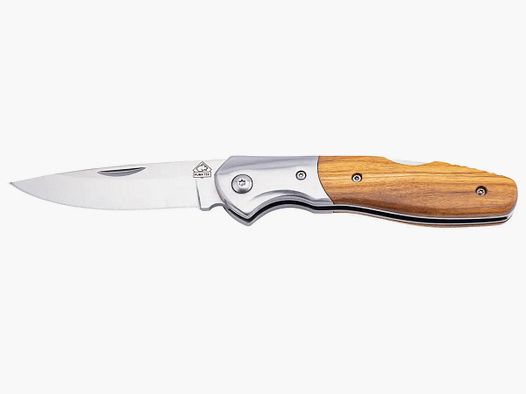 Cuchillo de bolsillo PUMA TEC, oliva con clip