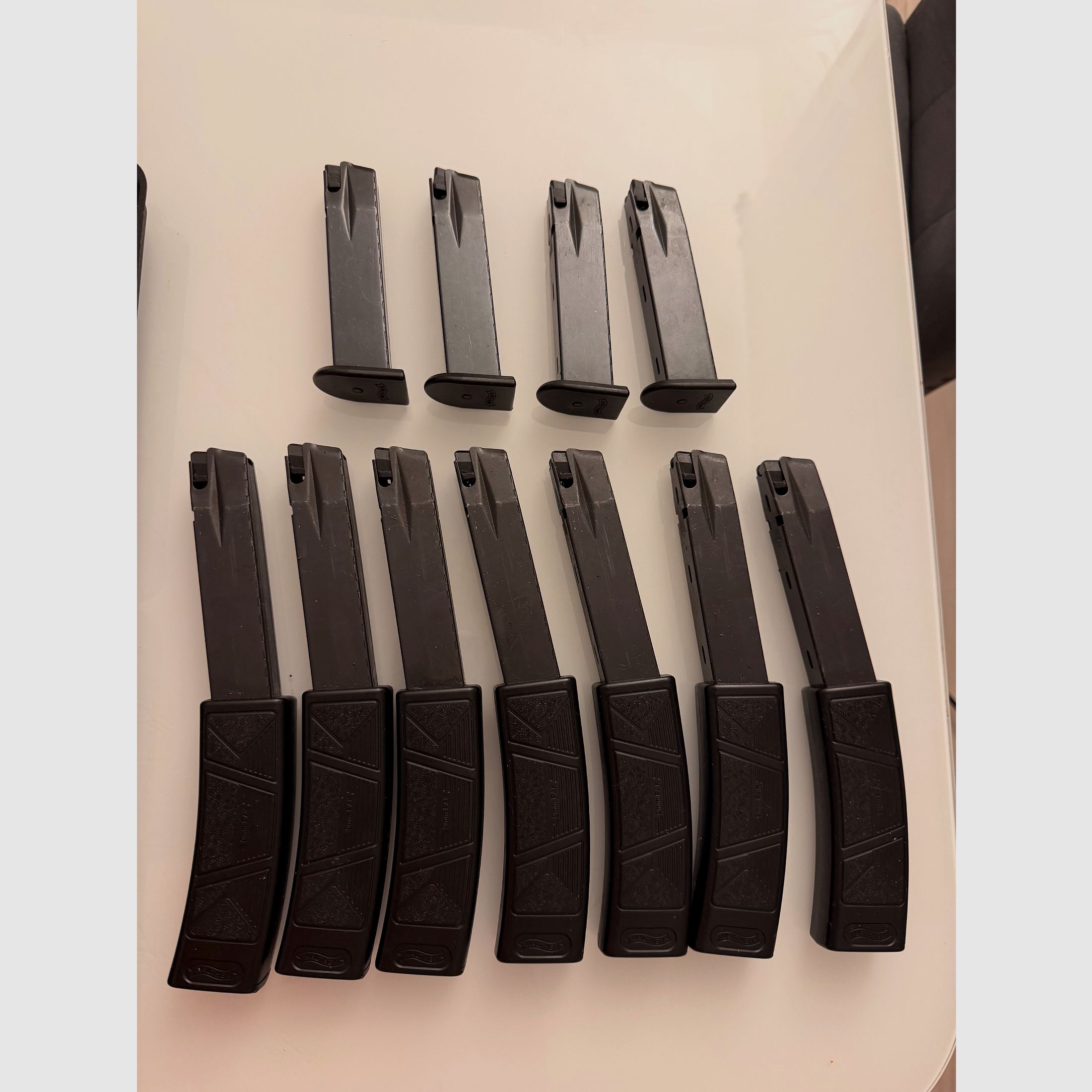 Walther P99/ 9 mm P.A.K Nickel/Noir incluant magazines