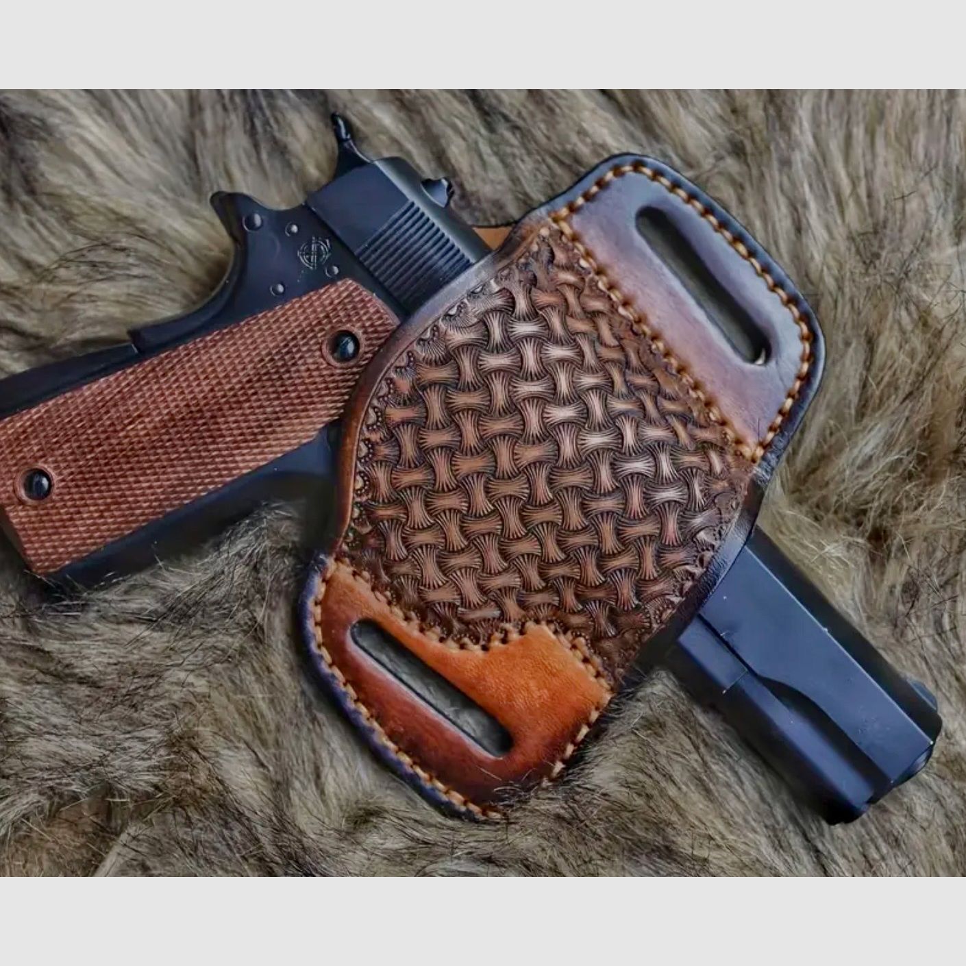 Super holster western pour COLT 1911, similaire à El PASO SADDLERY Co.