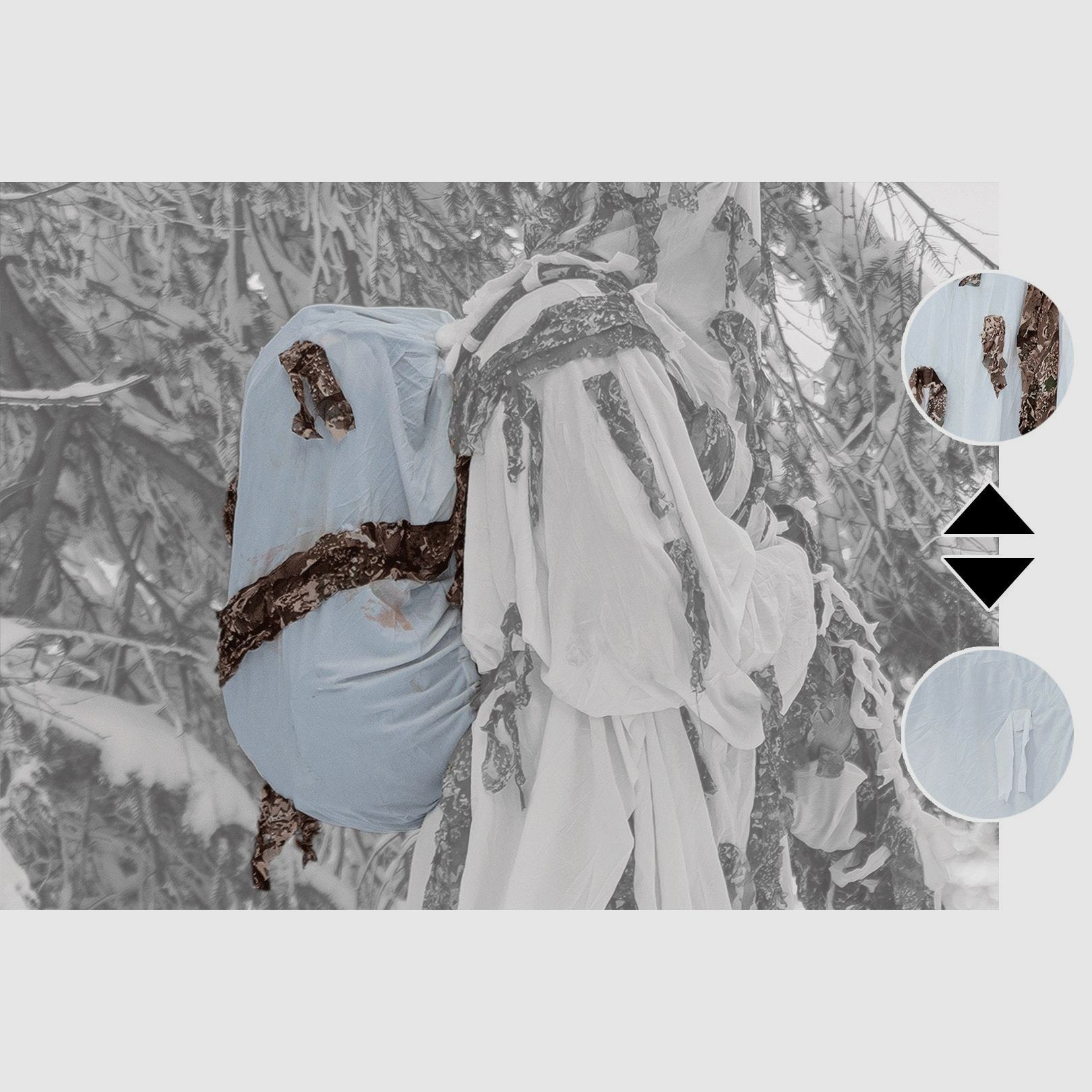 Ghosthood Snow-Backpack Cover 60, Bild 1 von 6
