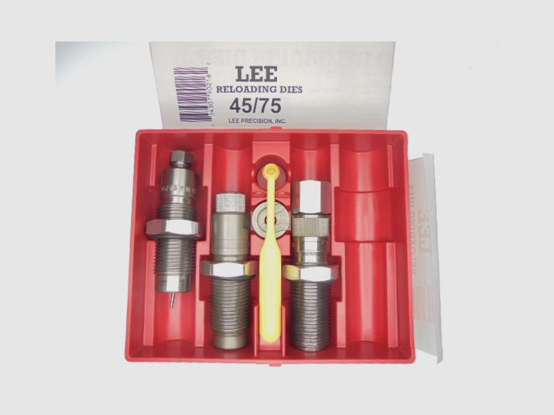 JEUX OUTILS ACIER LEE CALIBRE 45/75 WINCHESTER, image 2 sur 2