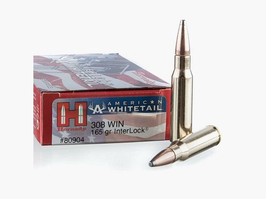 Hornady American Whitetail Cal.308W 165gr