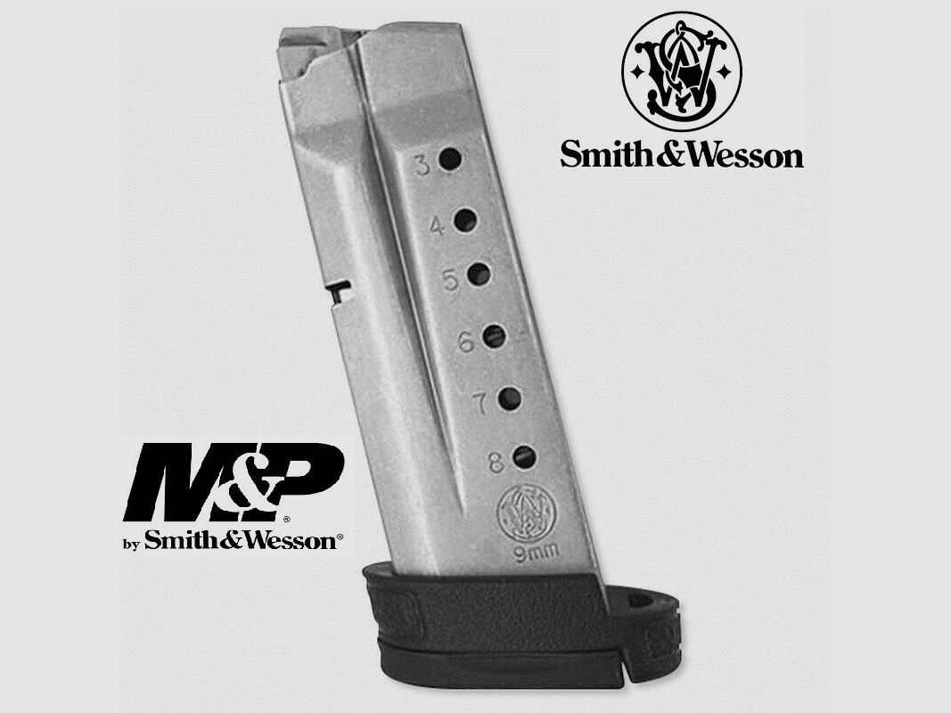 Cargador Smith&Wesson MP 9 Shield 8 tiros