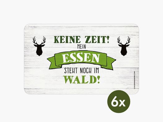 Frühstücksbrettchen Keine Zeit