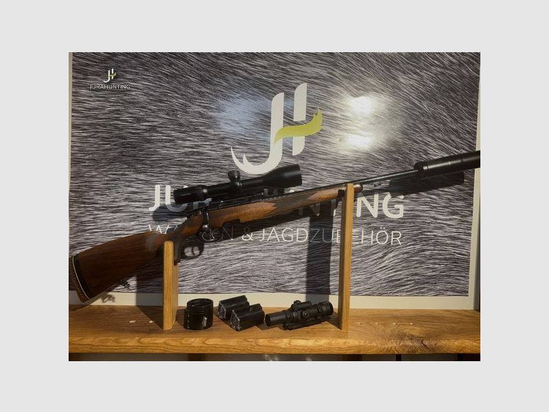 Steyr Mannlicher M; Swarovski 2,5-10-56; Aimpoint; Hausken; Dentler