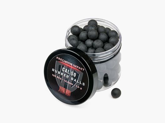 125x RUBBER BALLS CAL.50 | PRÄZISION IMPACT | HDR50 TR50 | HDP50 TP50 | TRX50 | Vesta PDW.50 | 1g