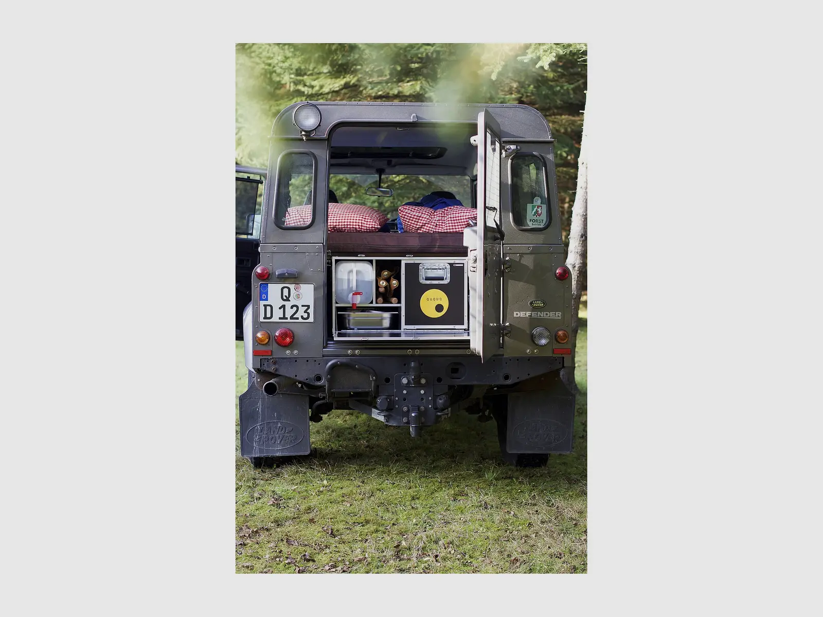 QUQUQ D-Box Camping Box for Land Rover Defender 110, image 1 of 4