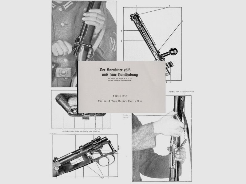 Nachdruck Handbuch Karabiner 98k