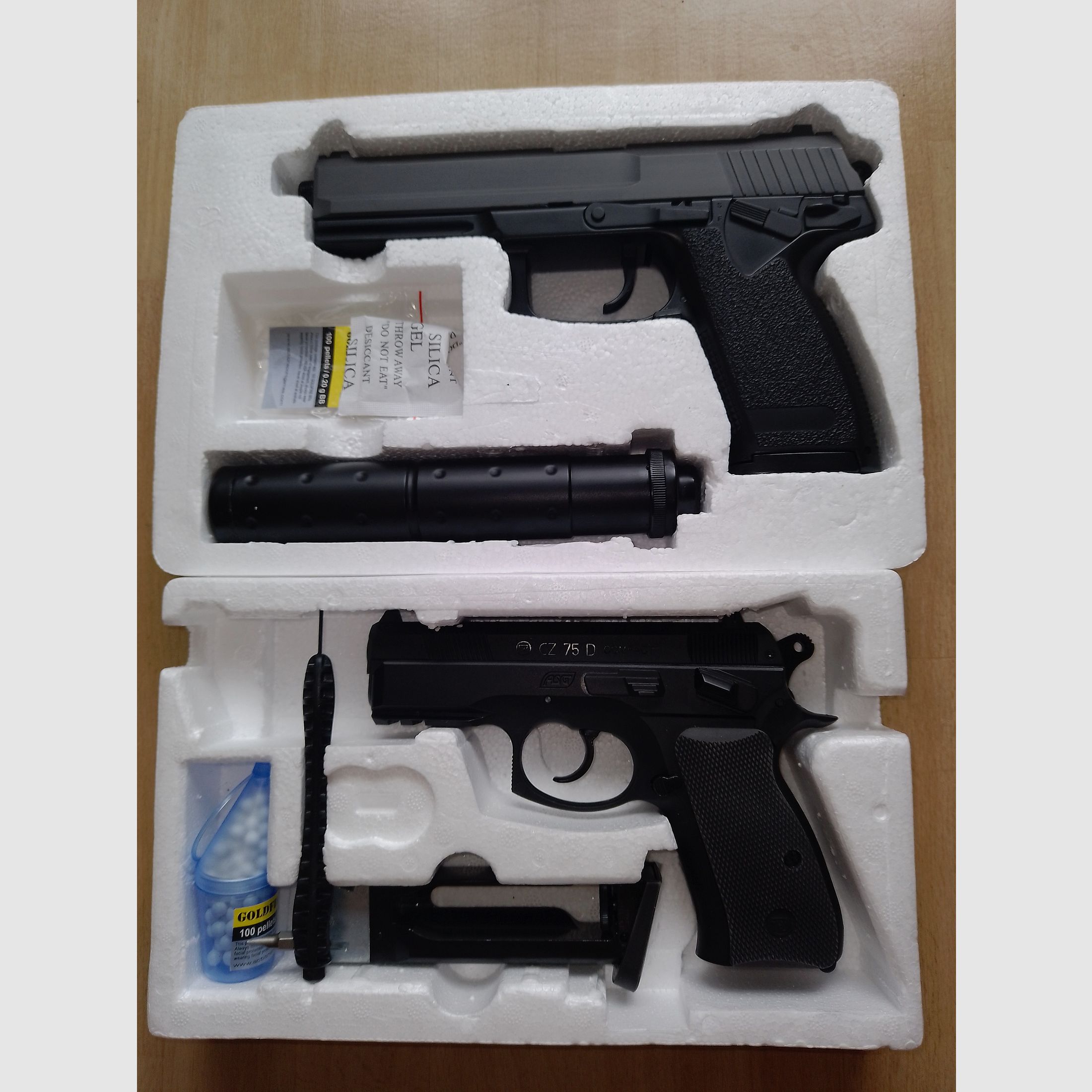 CZ 75 D Compact & DL 60 Socom 
