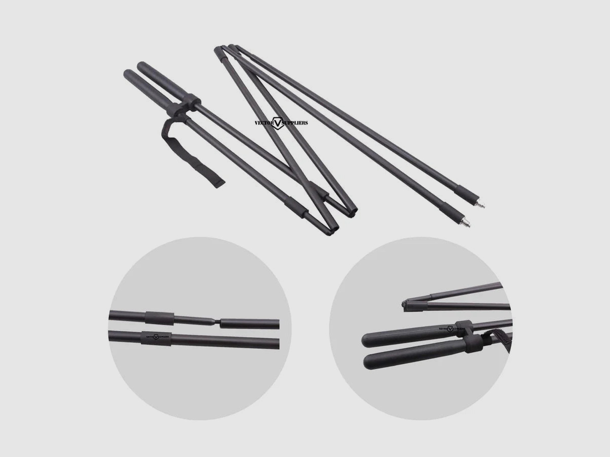 Vector Optics SCOT-12 – bastone da tiro pieghevole, 1 m